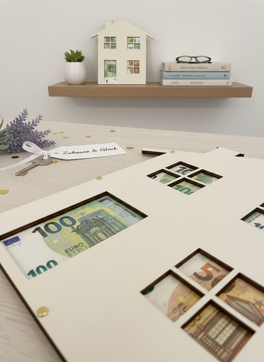 Kreatives Geldgeschenk aus Holz