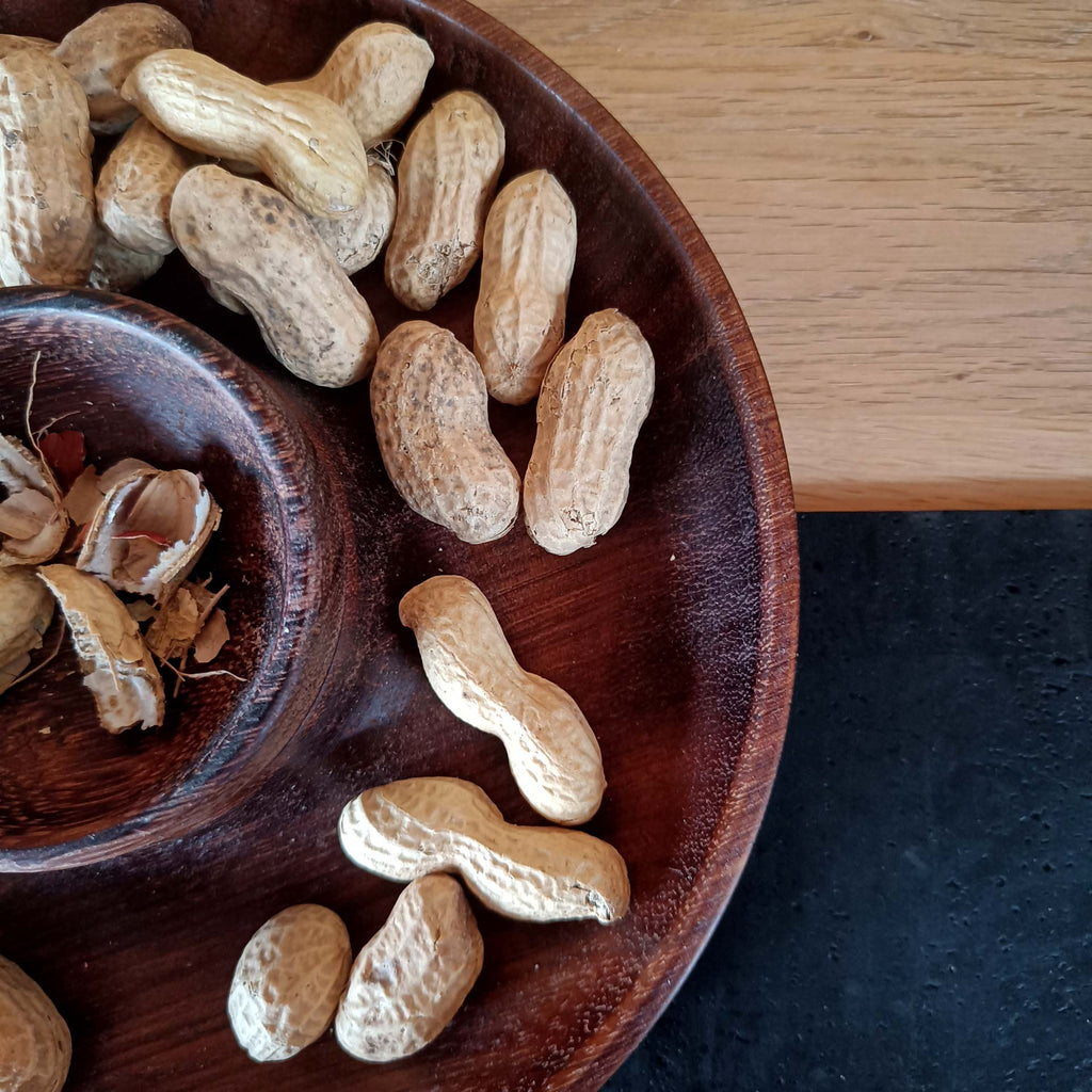 Obstschale | Knabberschale - Walnuss