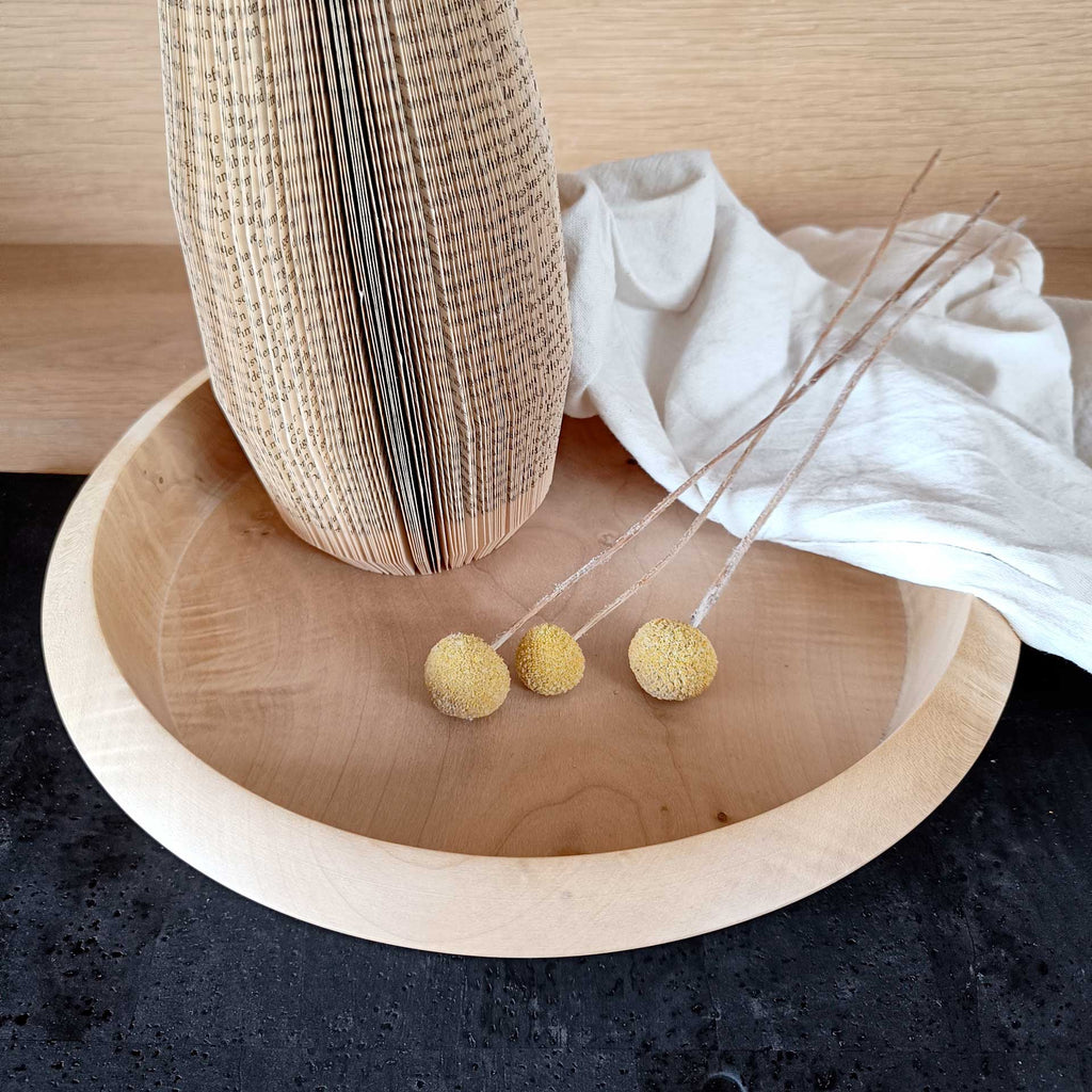 Holzschale | Obstschale | Dekoschale