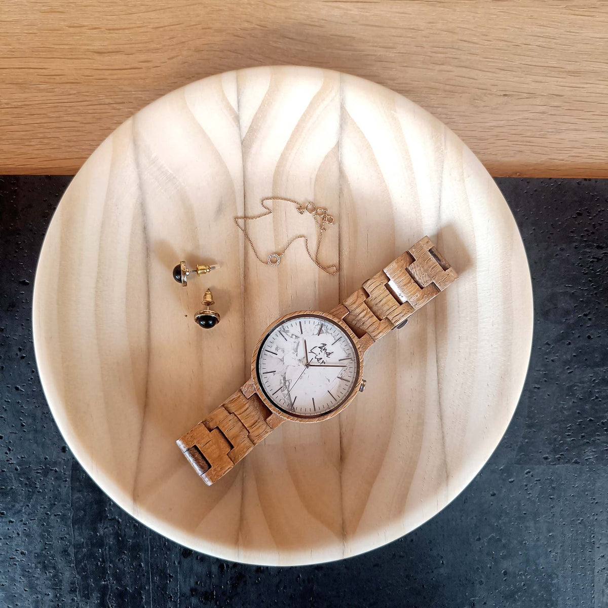 Schmuckschale | Holzschale | Dekoschale - Accoya