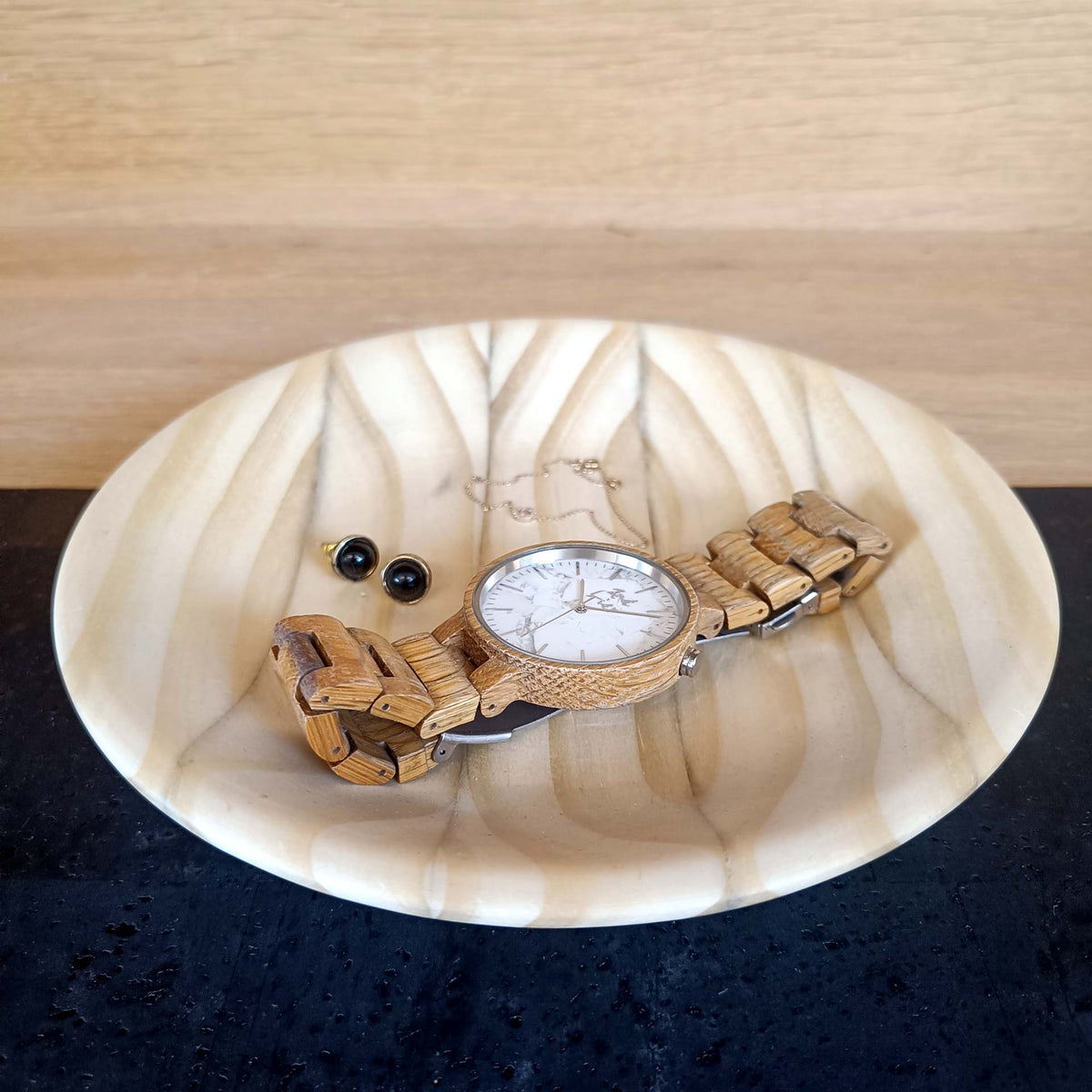 Schmuckschale | Holzschale | Dekoschale - Accoya