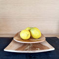 Holzschale | Obstschale | Dekoschale - Apfel