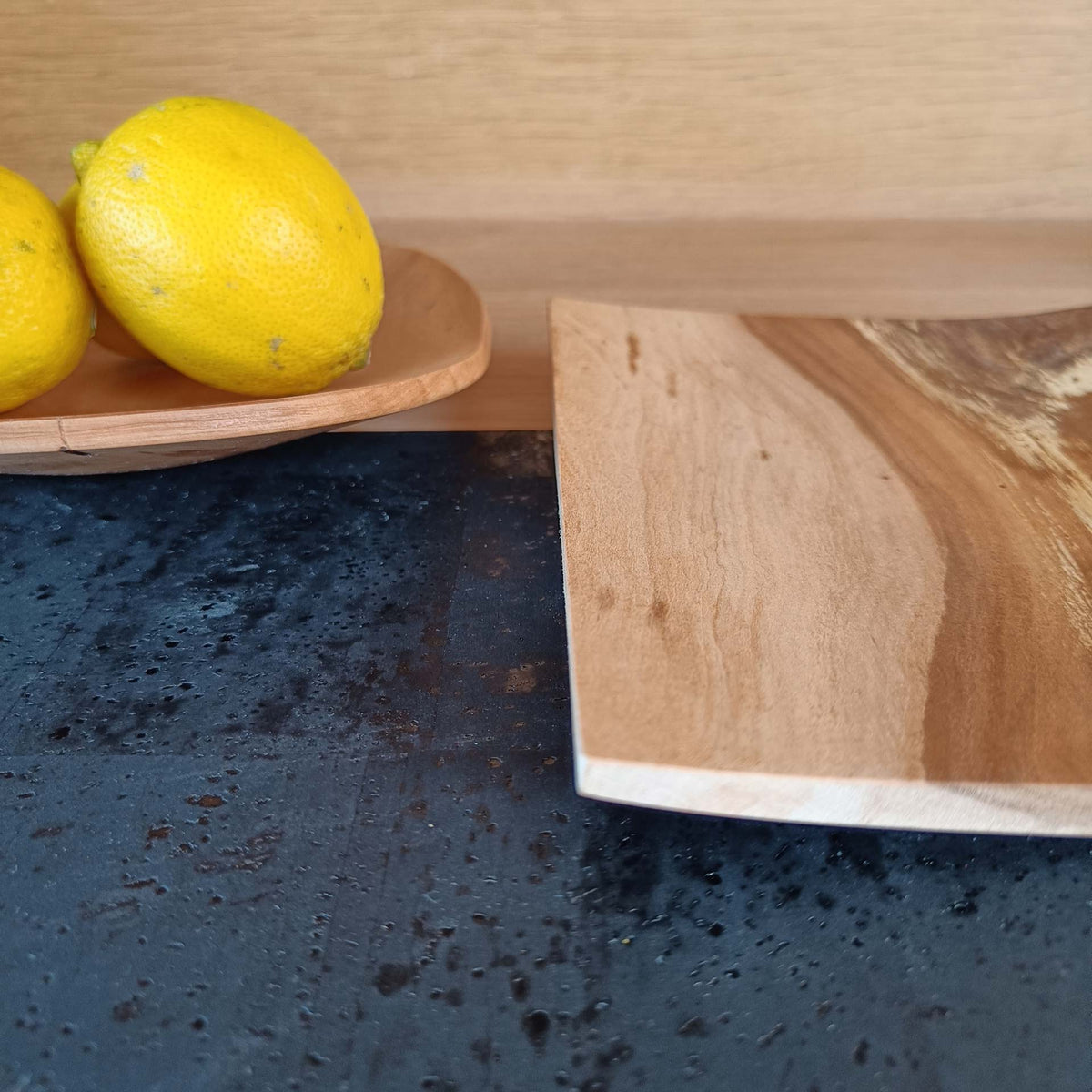 Holzschale | Obstschale | Dekoschale - Apfel